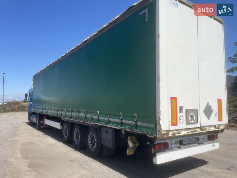 Тентованный борт (штора) - полуприцеп Krone SDP 27 2006 в Белой Церкви