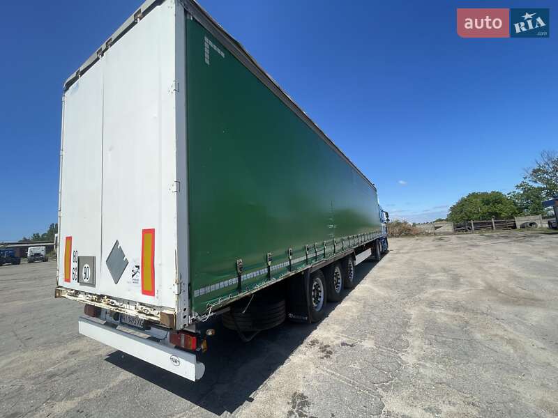 Тентованный борт (штора) - полуприцеп Krone SDP 27 2006 в Белой Церкви