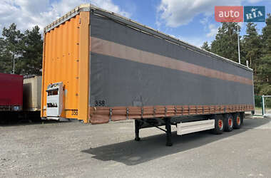 Тентованный борт (штора) - полуприцеп Krone SDP 27 2002 в 