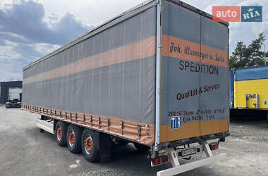 Тентованный борт (штора) - полуприцеп Krone SDP 27 2002 в 