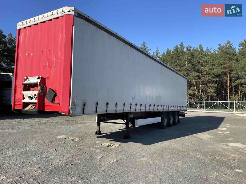 Тентованный борт (штора) - полуприцеп Krone SDP 27 2005 в Вышгороде