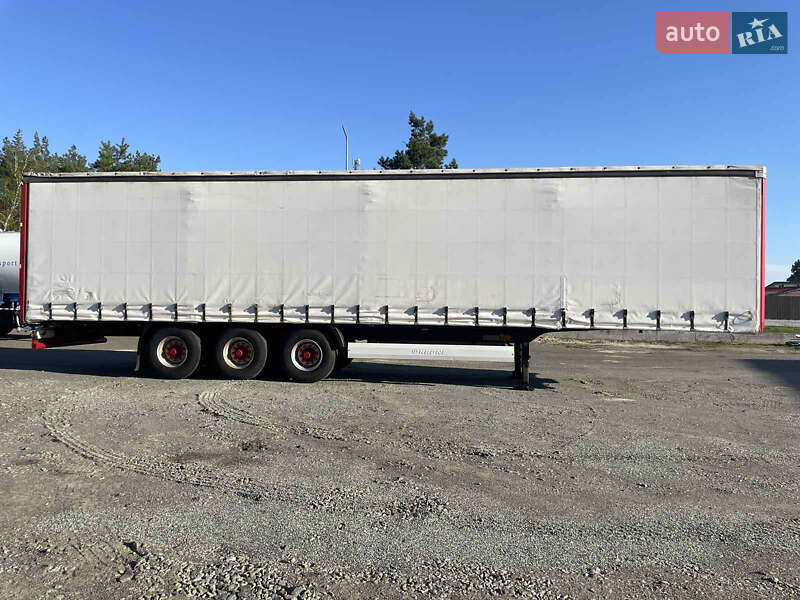 Тентованный борт (штора) - полуприцеп Krone SDP 27 2005 в Вышгороде