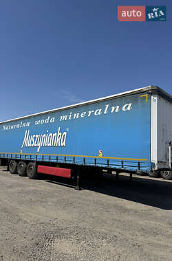 Тентованный борт (штора) - полуприцеп Krone SDP 27 2011 в 