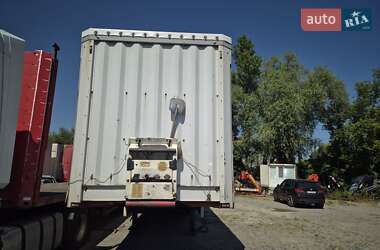 Тентованный борт (штора) - полуприцеп Krone SDP 27 2001 в 