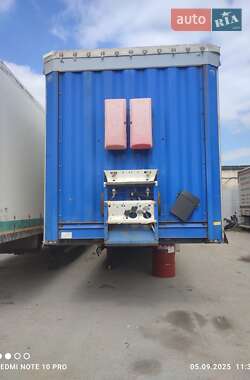 Тентованный борт (штора) - полуприцеп Krone SDP 27 2004 в 