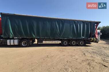 Тентований борт (штора) - напівпричіп Krone SDP 27 2008 в 