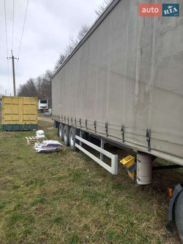 Тентованный борт (штора) - прицеп Krone SDP 27 2006 в Виннице фото Тентованный борт (штора) - прицеп Krone SDP 27 2006 в Виннице