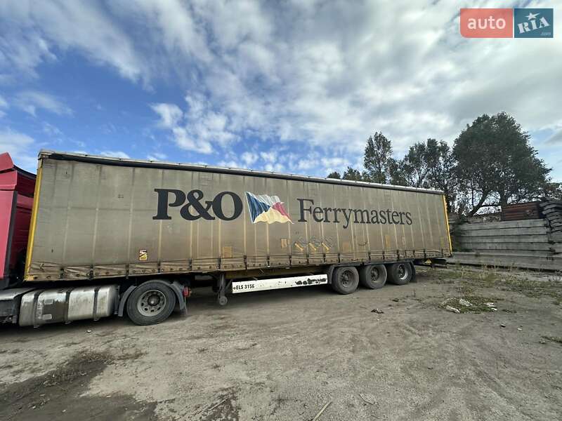 Тентованный борт (штора) - полуприцеп Krone SDP 27 2005 в Днепре фото 2 Тентованный борт (штора) - полуприцеп Krone SDP 27 2005 в Днепре