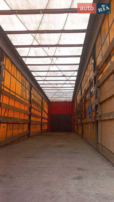 Тентованный борт (штора) - полуприцеп Krone SDP 27 2004 в Харькове