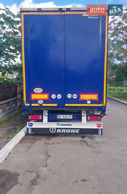 Тентований борт (штора) - напівпричіп Krone SDP 27 2002 в Рівному