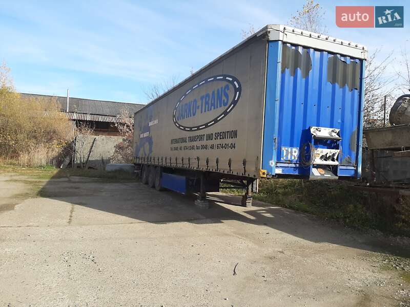 Тентований борт (штора) - напівпричіп Krone SDP 27 2008 в Івано-Франківську