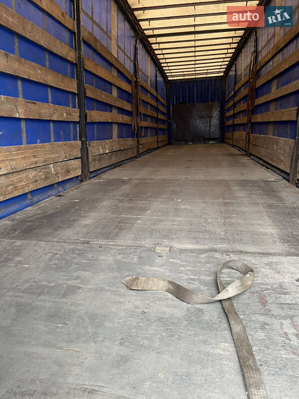 Тентованный борт (штора) - полуприцеп Krone SDP 27 2006 в Харькове