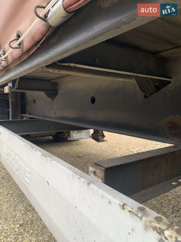 Тентованный борт (штора) - полуприцеп Krone SDP 27 2007 в Тернополе