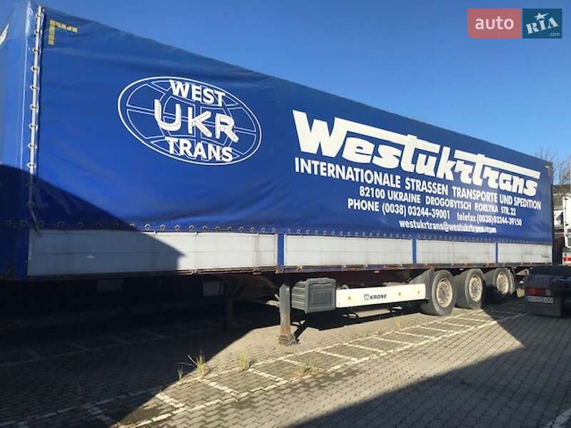 Тентованный борт (штора) - полуприцеп Krone SDP 27 2013 в Дрогобыче фото 18 Тентованный борт (штора) - полуприцеп Krone SDP 27 2013 в Дрогобыче