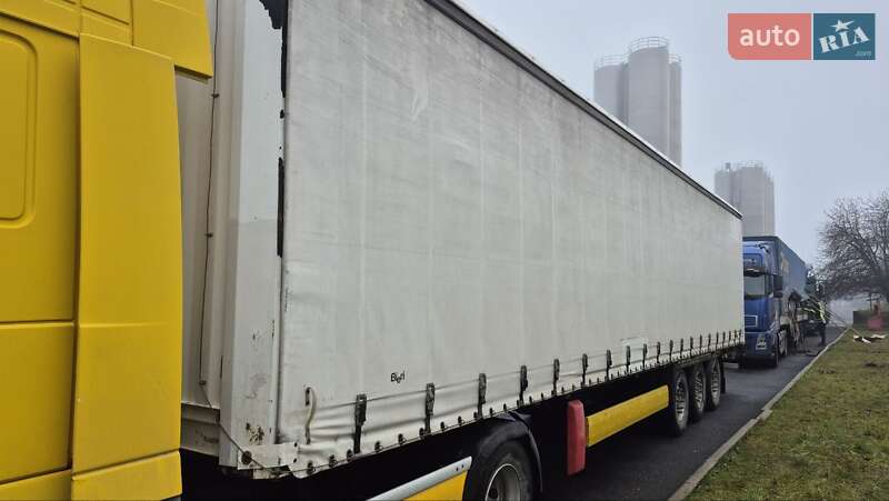 Тентований борт (штора) - напівпричіп Krone SDP 27 2007 в Хмельницькому