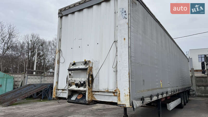 Тентований борт (штора) - напівпричіп Krone SDP 27 2011 в Вінниці