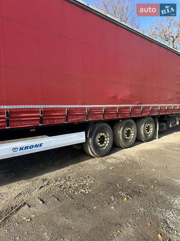 Тентований борт (штора) - напівпричіп Krone SDP 27 2011 в Хмельницькому