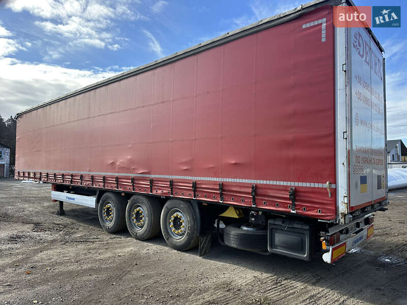 Тентований борт (штора) - напівпричіп Krone SDP 27 2011 в Хмельницькому