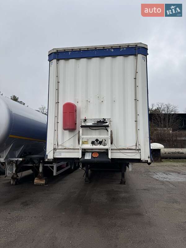 Тентованный борт (штора) - полуприцеп Krone SDP 27 2010 в Богодухове