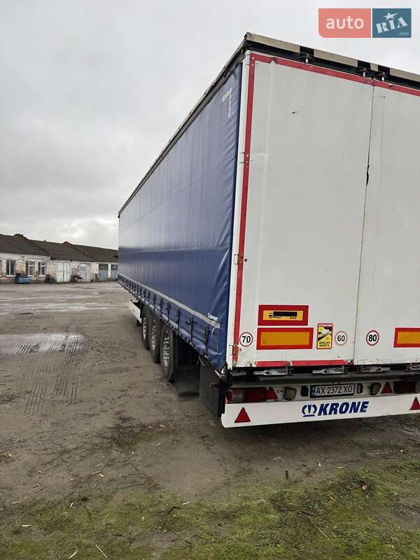 Тентованный борт (штора) - полуприцеп Krone SDP 27 2010 в Богодухове