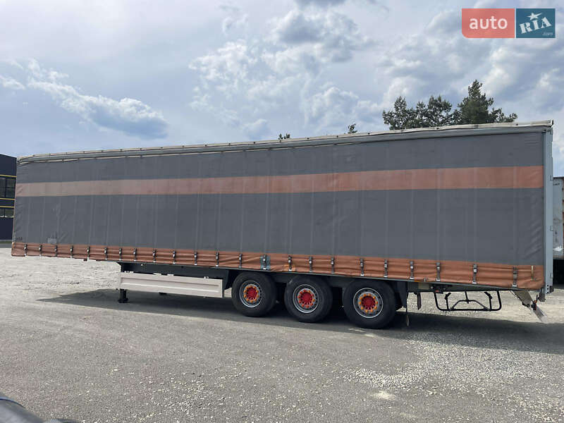 Тентованный борт (штора) - прицеп Krone SDP 27 2002 в Вышгороде фото 3 Тентованный борт (штора) - прицеп Krone SDP 27 2002 в Вышгороде