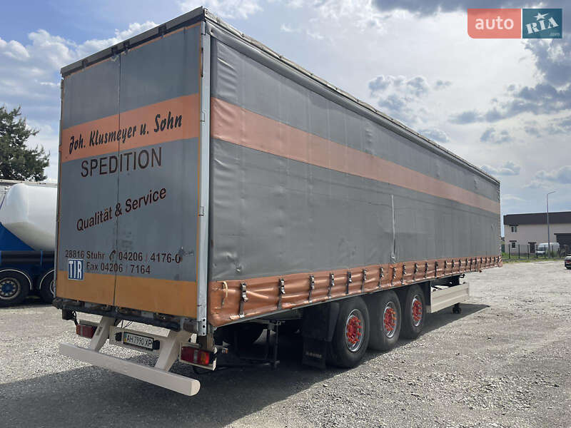 Тентованный борт (штора) - прицеп Krone SDP 27 2002 в Вышгороде фото 5 Тентованный борт (штора) - прицеп Krone SDP 27 2002 в Вышгороде