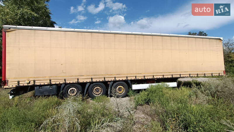 Тентованный борт (штора) - полуприцеп Krone SDP 27 2012 в Киеве