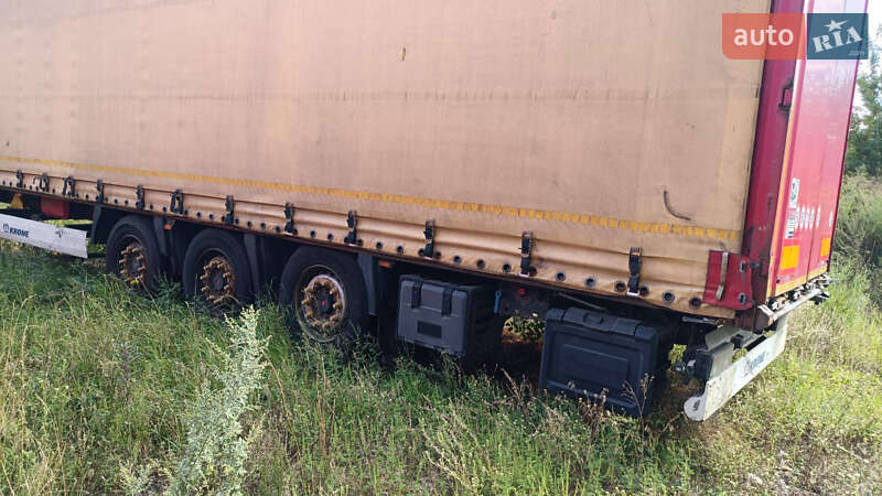 Тентованный борт (штора) - полуприцеп Krone SDP 27 2012 в Киеве