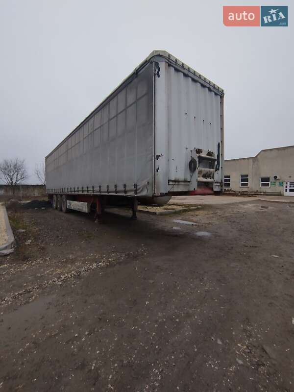 Тентованный борт (штора) - полуприцеп Krone SDP 27 2004 в Ивано-Франковске
