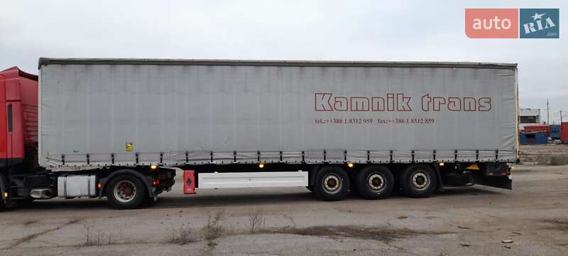 Тентованный борт (штора) - полуприцеп Krone SDP 27 2007 в Вознесенске фото 4 Тентованный борт (штора) - полуприцеп Krone SDP 27 2007 в Вознесенске