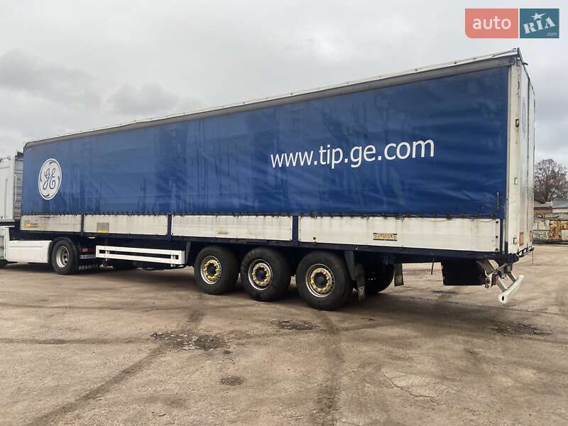 Тентованный борт (штора) - полуприцеп Krone SDP 27 2000 в Чернигове фото 2 Тентованный борт (штора) - полуприцеп Krone SDP 27 2000 в Чернигове