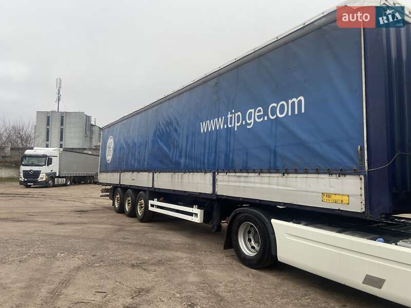 Тентованный борт (штора) - полуприцеп Krone SDP 27 2000 в Чернигове фото 4 Тентованный борт (штора) - полуприцеп Krone SDP 27 2000 в Чернигове