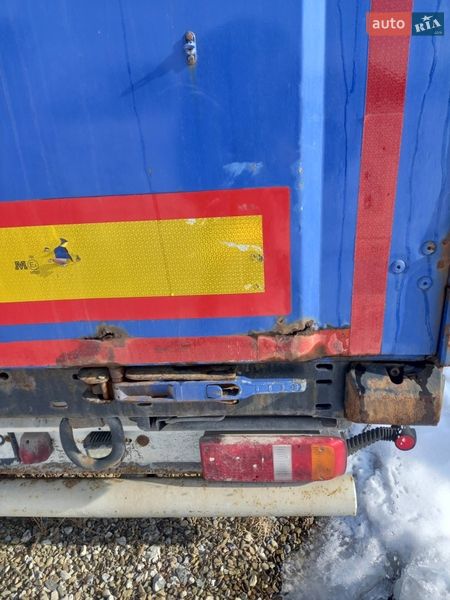 Тентований борт (штора) - напівпричіп Krone SDP 27 2008 в Львові