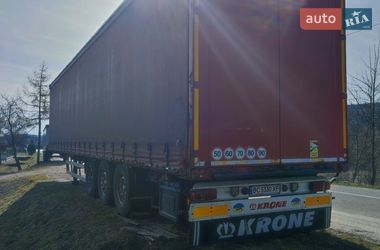 Тентований борт (штора) - напівпричіп Krone SDP 27 2006 в Стрию