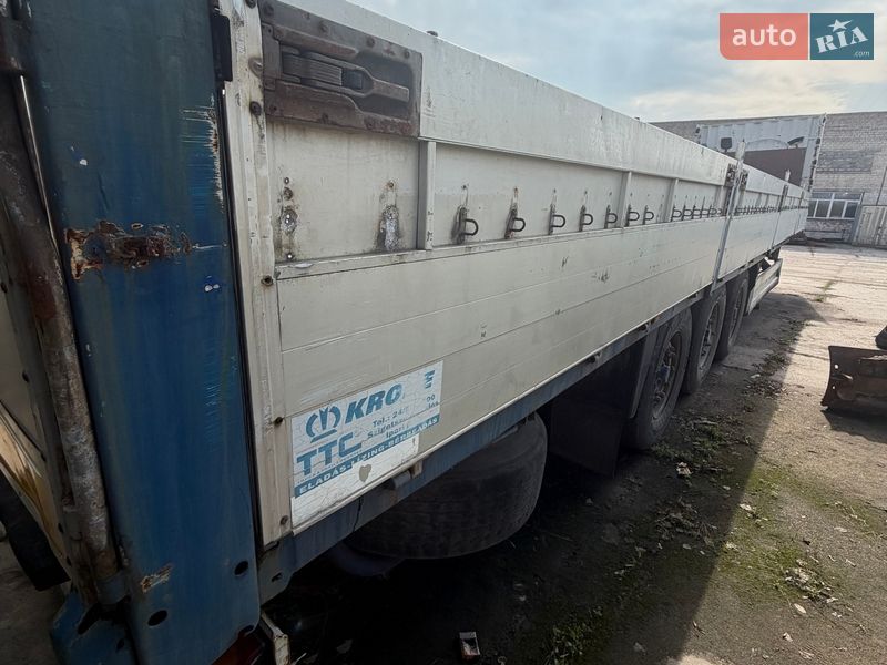 Тентований борт (штора) - напівпричіп Krone SDP 27 2002 в Кам'янському фото 2 Тентований борт (штора) - напівпричіп Krone SDP 27 2002 в Кам'янському