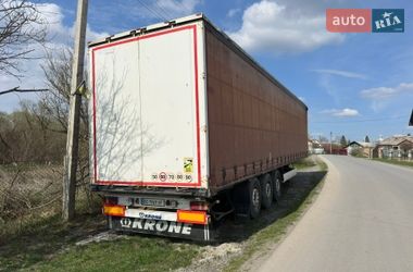 Тентованный борт (штора) - полуприцеп Krone SDP 27 2005 в Тернополе