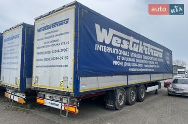 Тентований борт (штора) - напівпричіп Krone SDP 27 2013 в Дрогобичі