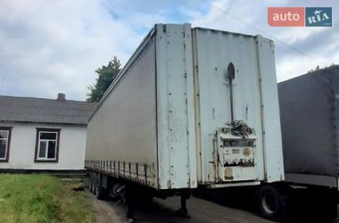 Тентованный борт (штора) - полуприцеп Krone SDP 27 2002 в Городище