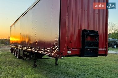 Тентованный борт (штора) - полуприцеп Krone SDP 27 2003 в Обухове
