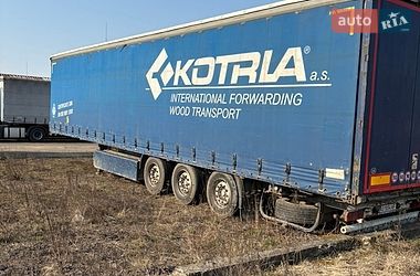 Тентованный борт (штора) - полуприцеп Krone SDP 27 2004 в Тячеве