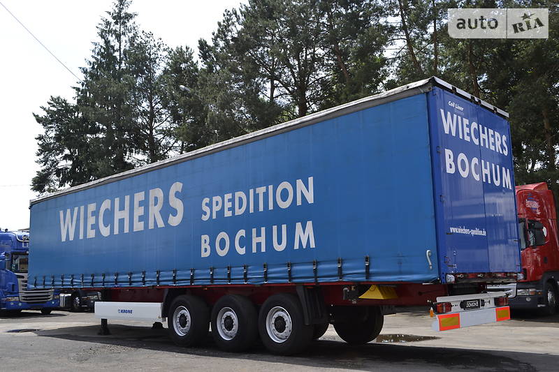 Тентований борт (штора) - напівпричіп Krone SDP 2010 в Хусті