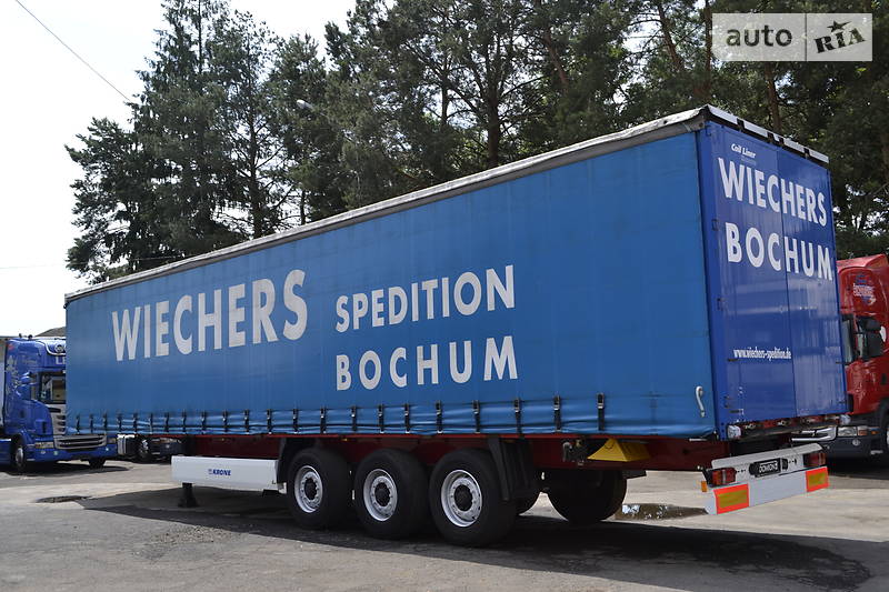 Тентований борт (штора) - напівпричіп Krone SDP 2010 в Хусті