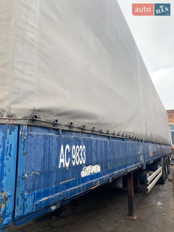 Тентований борт (штора) - напівпричіп Krone SDP 1998 в Миколаєві фото 8 Тентований борт (штора) - напівпричіп Krone SDP 1998 в Миколаєві