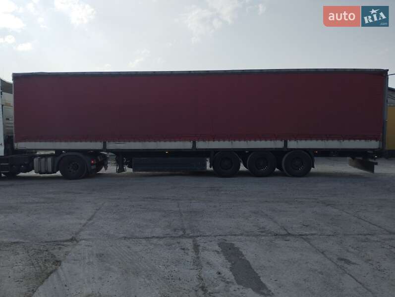 Тентованный борт (штора) - полуприцеп Krone SDP 2008 в Львове