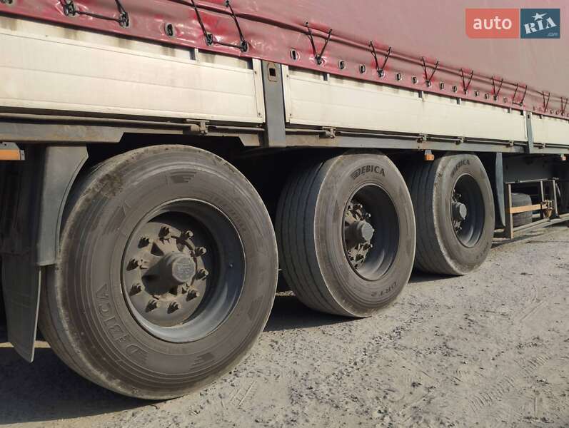 Тентованный борт (штора) - полуприцеп Krone SDP 2008 в Львове