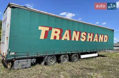 Тентованный борт (штора) - полуприцеп Krone SDP 2008 в  Тентованный борт (штора) - полуприцеп Krone SDP 2008 в