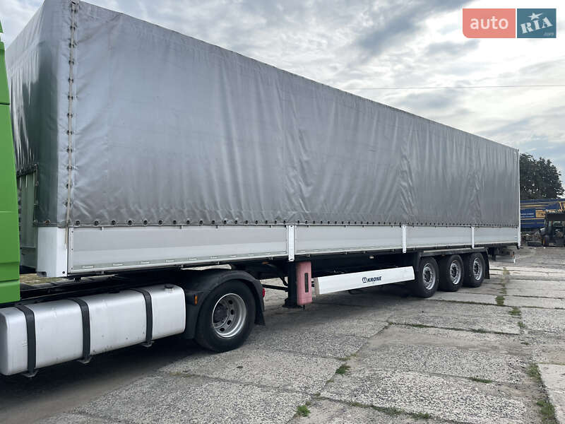 Тентованный борт (штора) - полуприцеп Krone SDP 2012 в Хмельницком фото 2 Тентованный борт (штора) - полуприцеп Krone SDP 2012 в Хмельницком