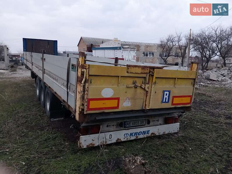 Тентованный борт (штора) - полуприцеп Krone SDR 27 2006 в Днепре