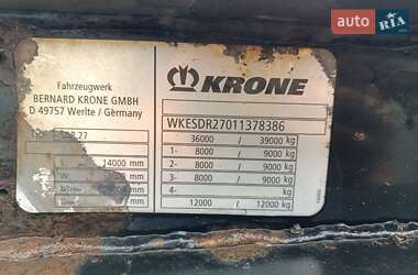 Рефрижератор полуприцеп Krone SDR 27 2003 в 