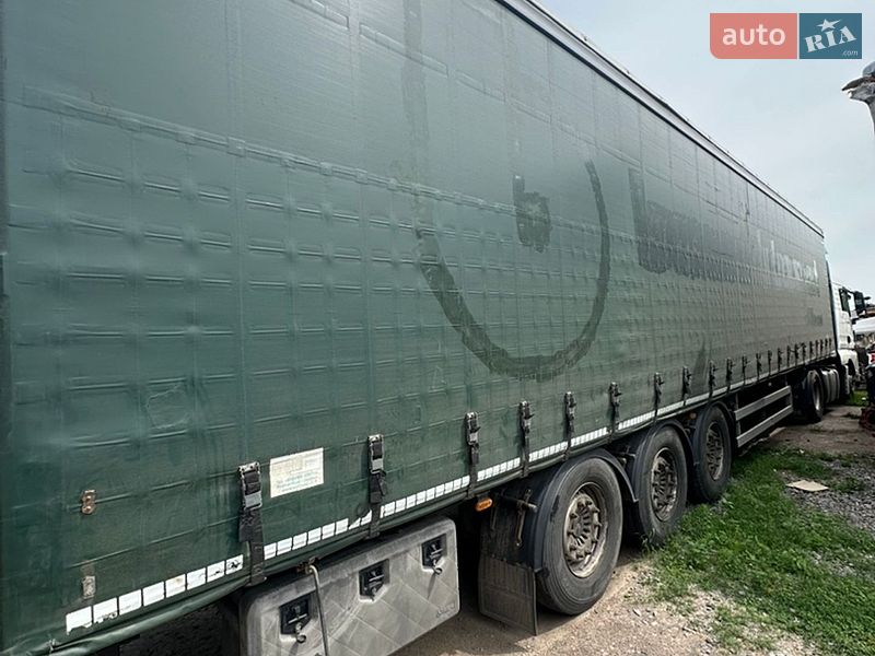 Тентованный борт (штора) - полуприцеп Krone SDR 27 2011 в Полтаве
